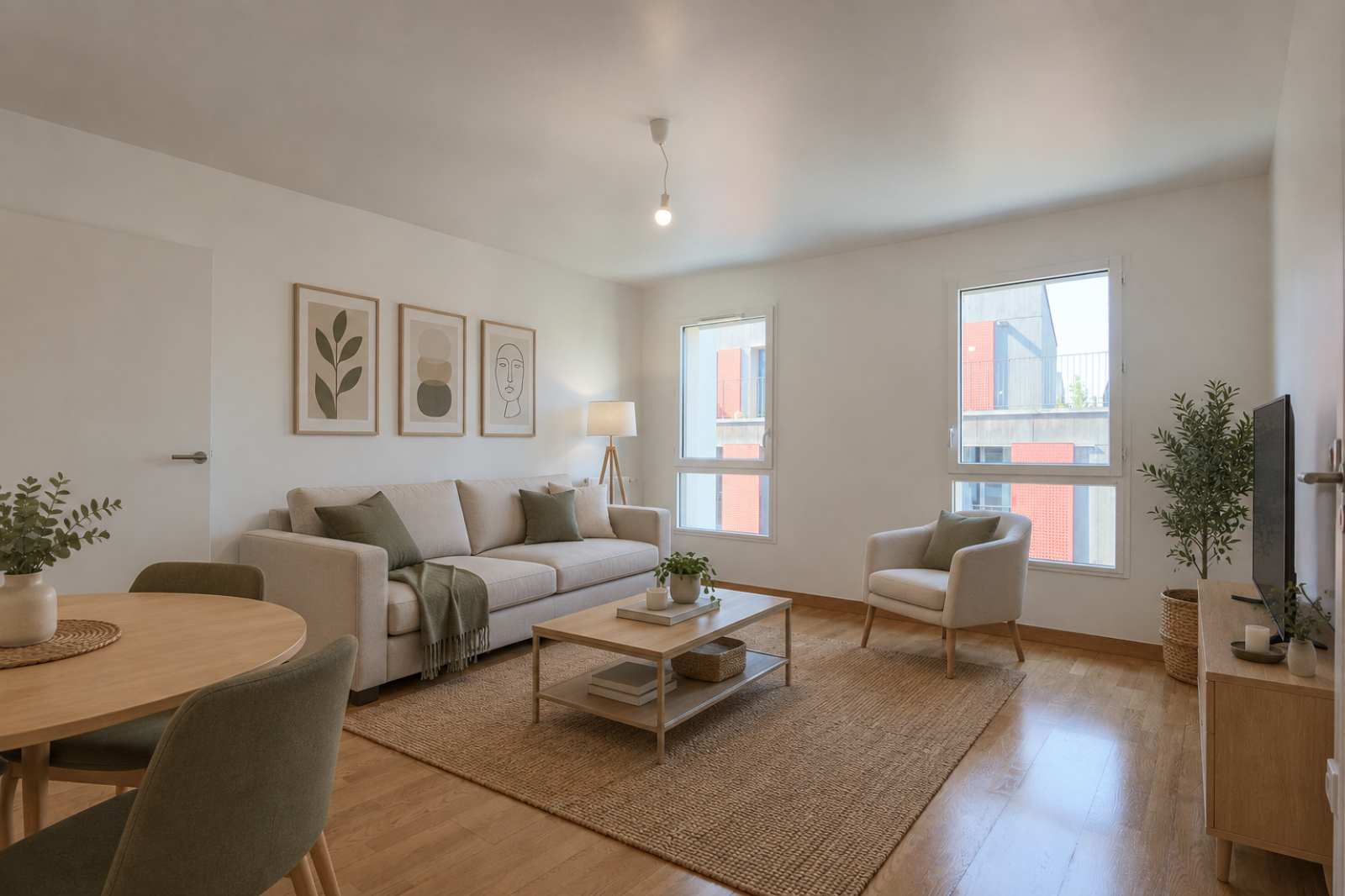 Appartement 2 pièces 43 m² · à Romainville · 43,4 m² · 259 000 €